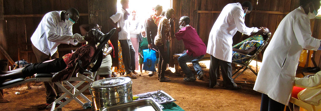 dentists performing procedures in Kenya